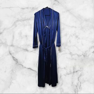 Vintage Tom Bezduda Barad & Co 70’s Blue Sexy Nightgown & Robe NWT S/M